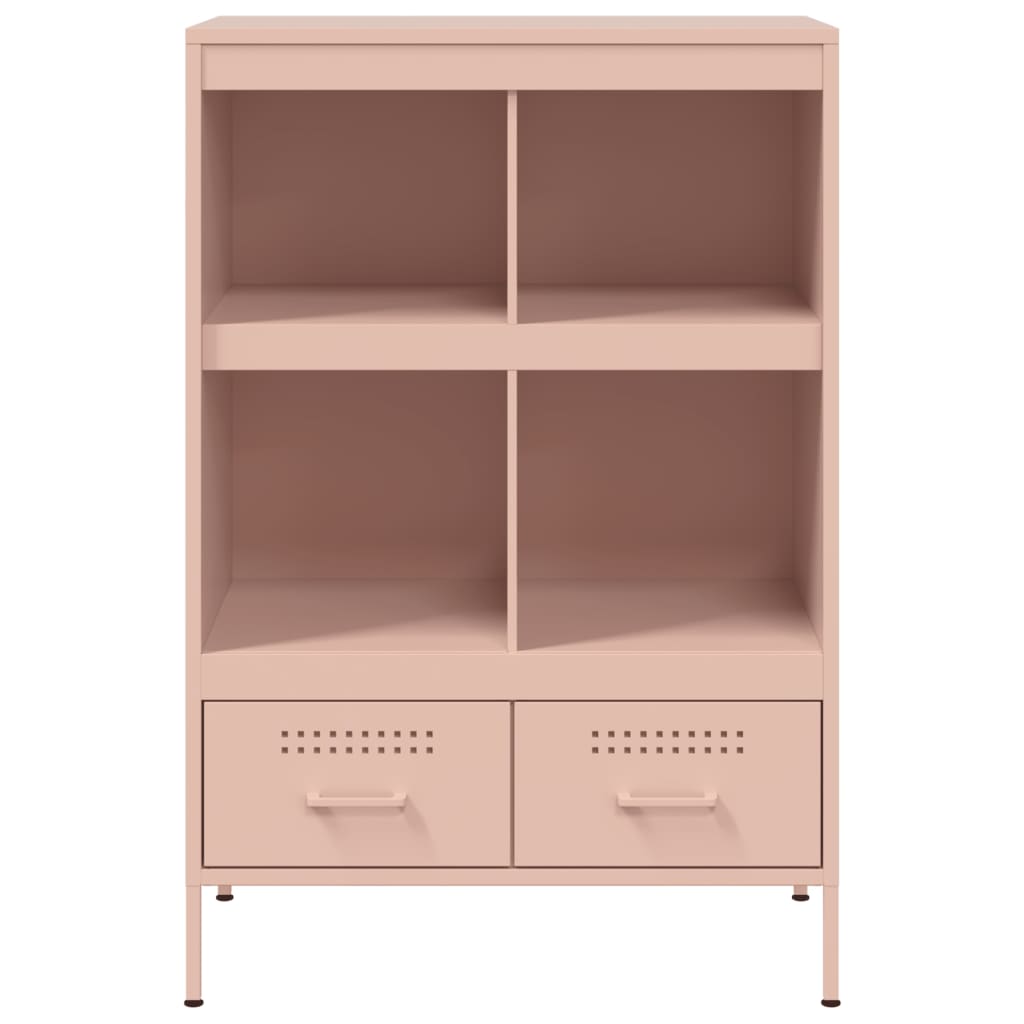 vidaXL Tall cabinet 68x39x101.5 cm steel black