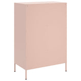 vidaXL Tall cabinet 68x39x101.5 cm steel black