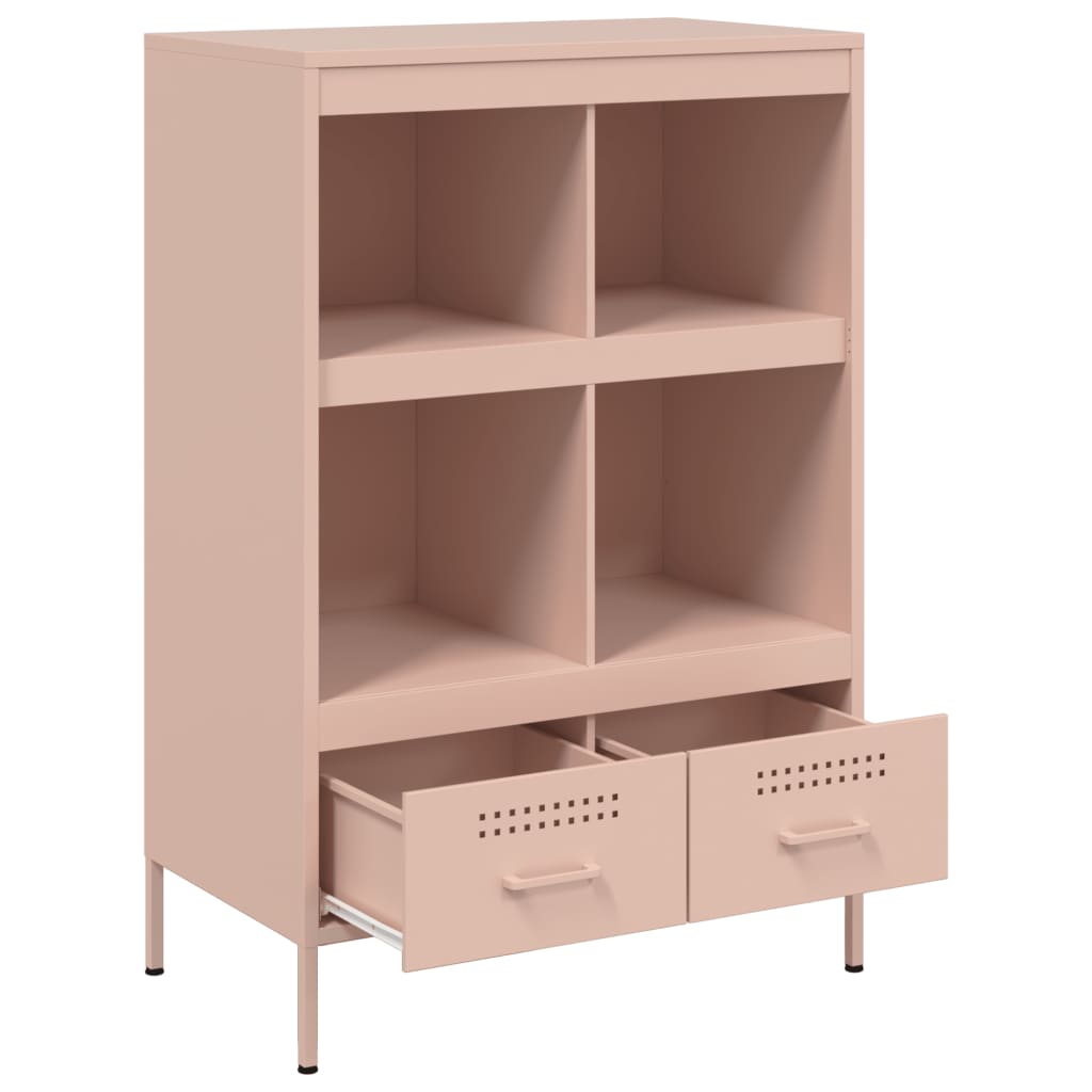 vidaXL Tall cabinet 68x39x101.5 cm steel black