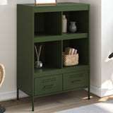 vidaXL Tall cabinet 68x39x101.5 cm steel black