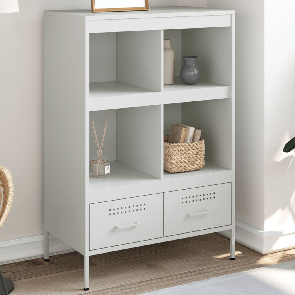 vidaXL Tall cabinet 68x39x101.5 cm steel black