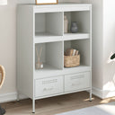 vidaXL Tall cabinet 68x39x101.5 cm steel black