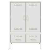 vidaXL Hoge kast 68x39x101,5 cm staal zwart