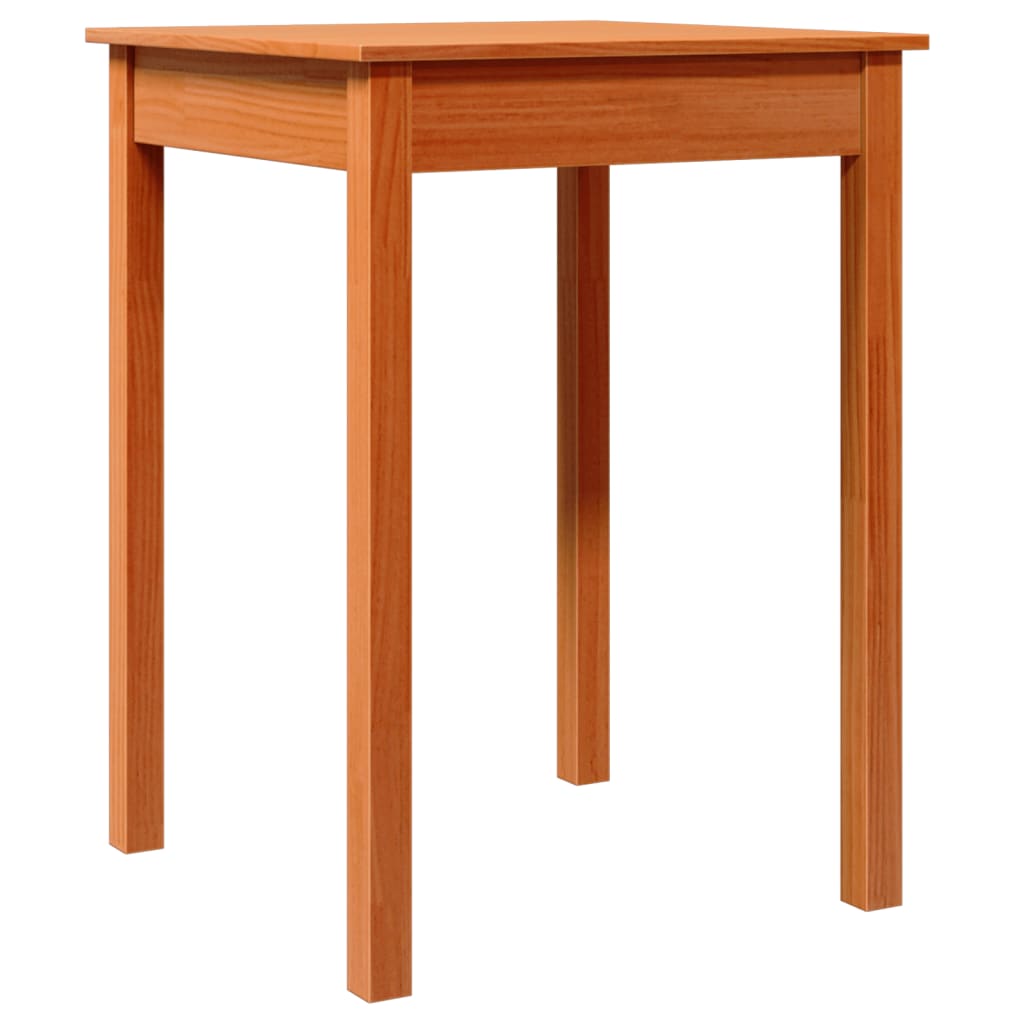 vidaXL Dining Table 110x55x75 cm Solid Pine Wood