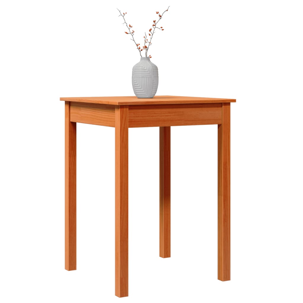 vidaXL Dining Table 110x55x75 cm Solid Pine Wood