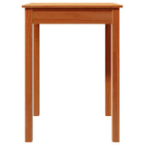 vidaXL Dining Table 110x55x75 cm Solid Pine Wood