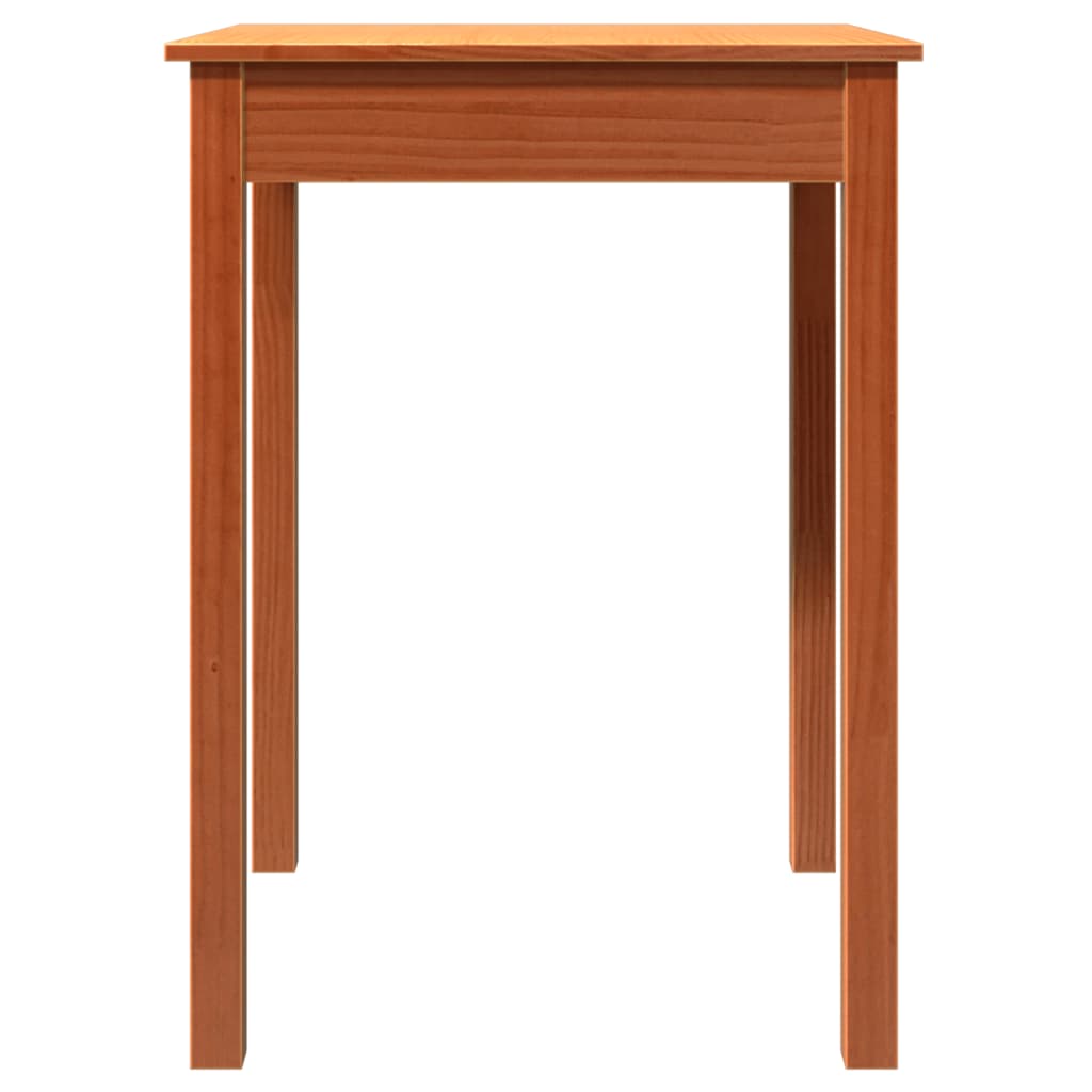 vidaXL Dining Table 110x55x75 cm Solid Pine Wood