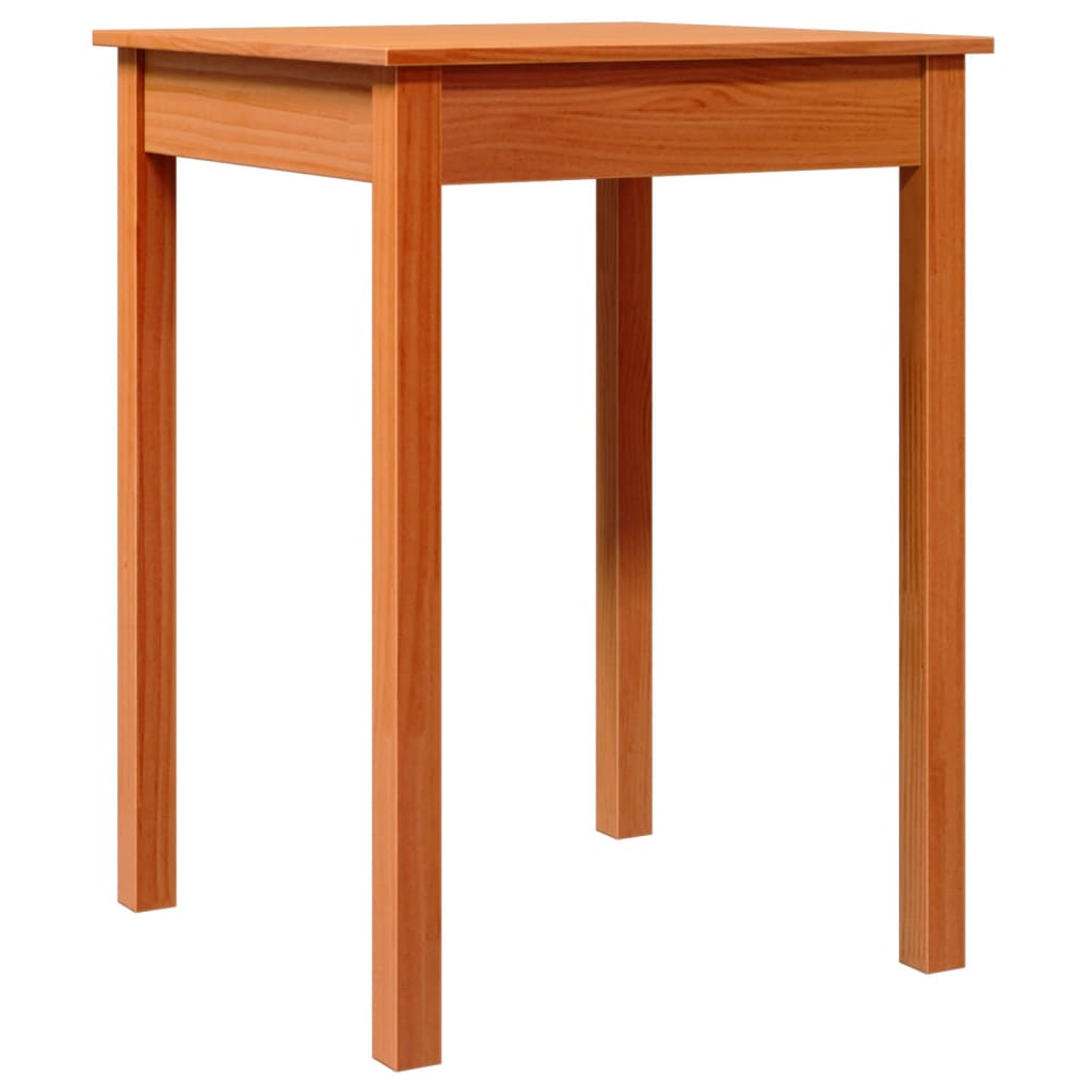 vidaXL Dining Table 110x55x75 cm Solid Pine Wood