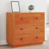 vidaXL Dressoir 80x40x75 cm massief grenenhout