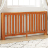 vidaXL Radiatorombouw 169x19x84 cm massief grenenhout grijs