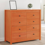 vidaXL Dressoir 100x40x72 cm massief grenenhout