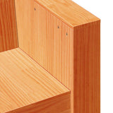 vidaXL Tuinbank 79x60x62 cm massief grenenhout wit