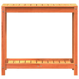 vidaXL Potting Table with Shelf 82.5x35x75 cm Solid Pine Wood