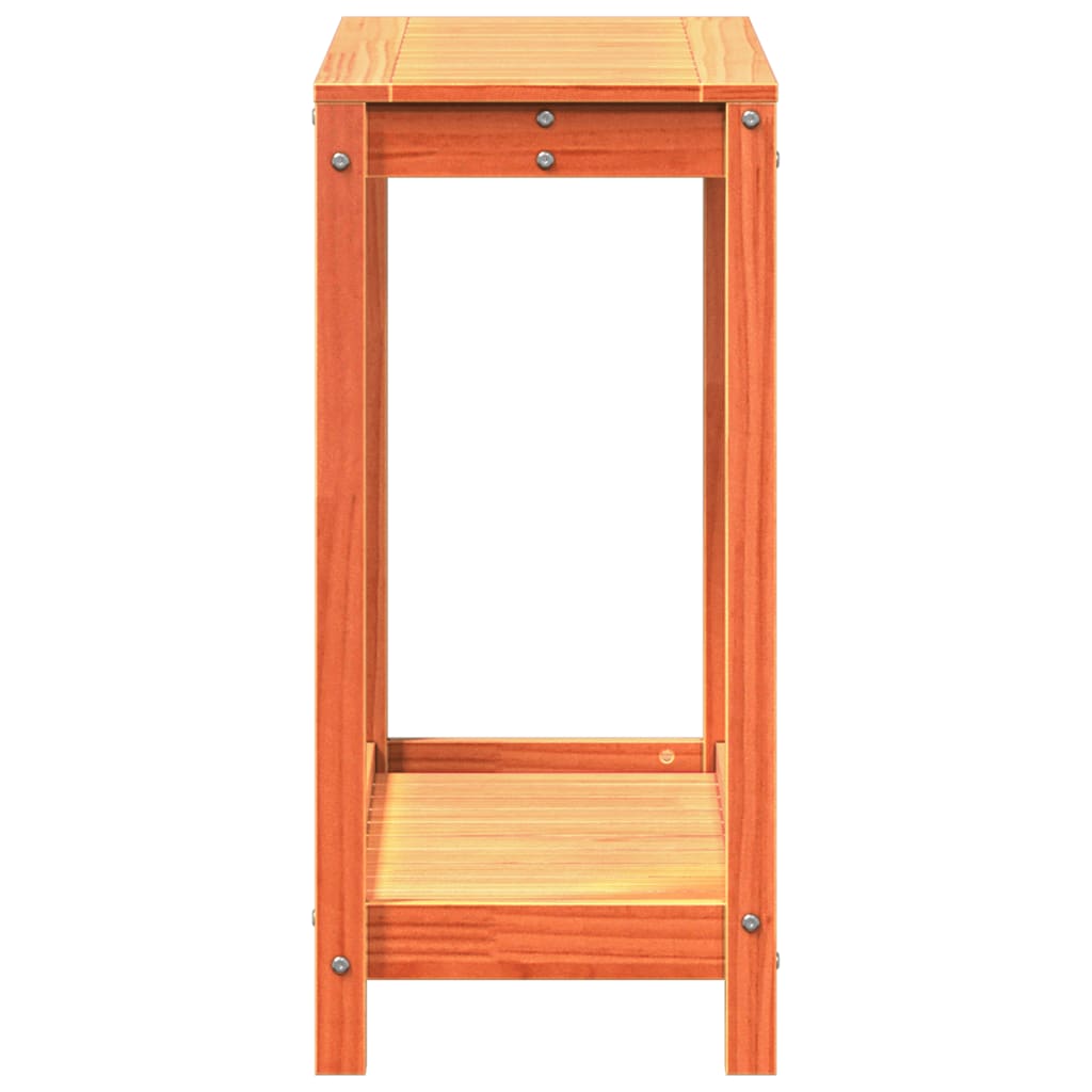 vidaXL Potting Table with Shelf 82.5x35x75 cm Solid Pine Wood