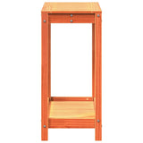 vidaXL Potting Table with Shelf 82.5x35x75 cm Solid Pine Wood