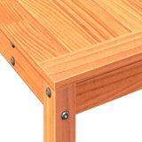 vidaXL Potting Table with Shelf 82.5x35x75 cm Solid Pine Wood