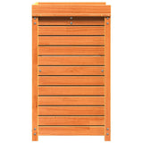 vidaXL Oppottafel met schappen 82,5x50x86,5 cm massief grenenhout wit