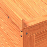 vidaXL Oppottafel met schappen 82,5x50x86,5 cm massief grenenhout wit