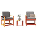 vidaXL 3-Piece Lounge Set Solid Pine Wood