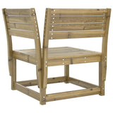 vidaXL Tuinhoekbank 73x73x78 cm massief grenenhout