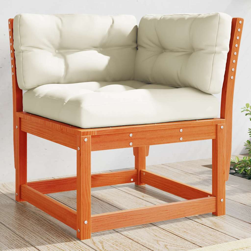 vidaXL Tuinhoekbank 73x73x78 cm massief grenenhout