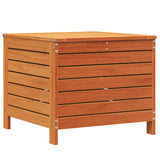 vidaXL Tuinbank met armleuning en klaptafel massief grenenhout
