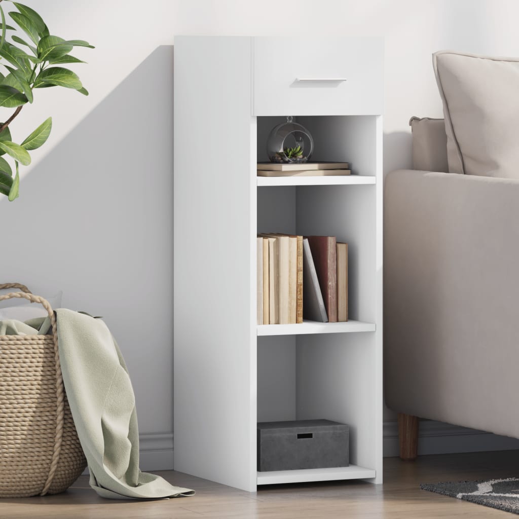 vidaXL Sideboard 80x42.5x93 cm engineered wood white
