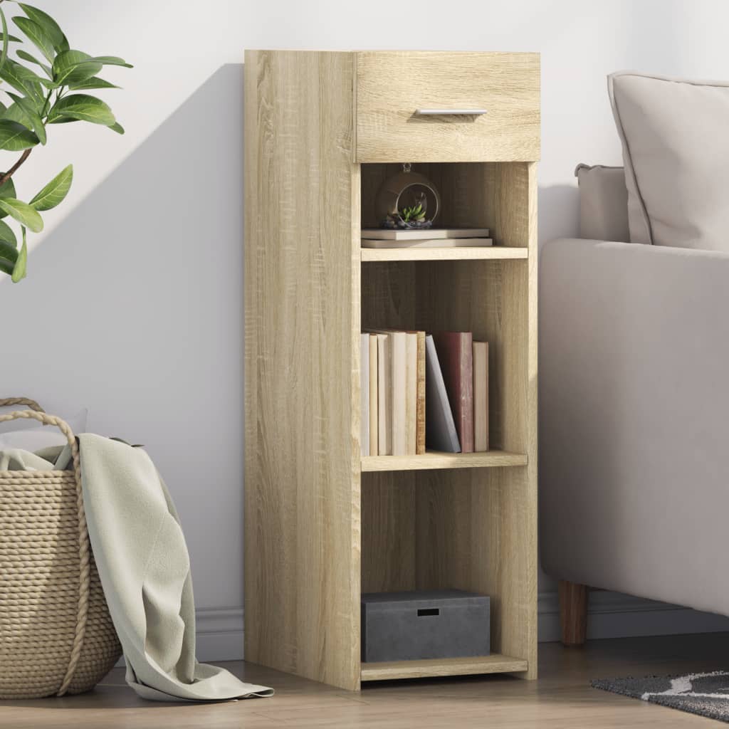 vidaXL Sideboard 80x42.5x93 cm engineered wood white