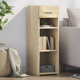 vidaXL Sideboard 80x42.5x93 cm engineered wood white