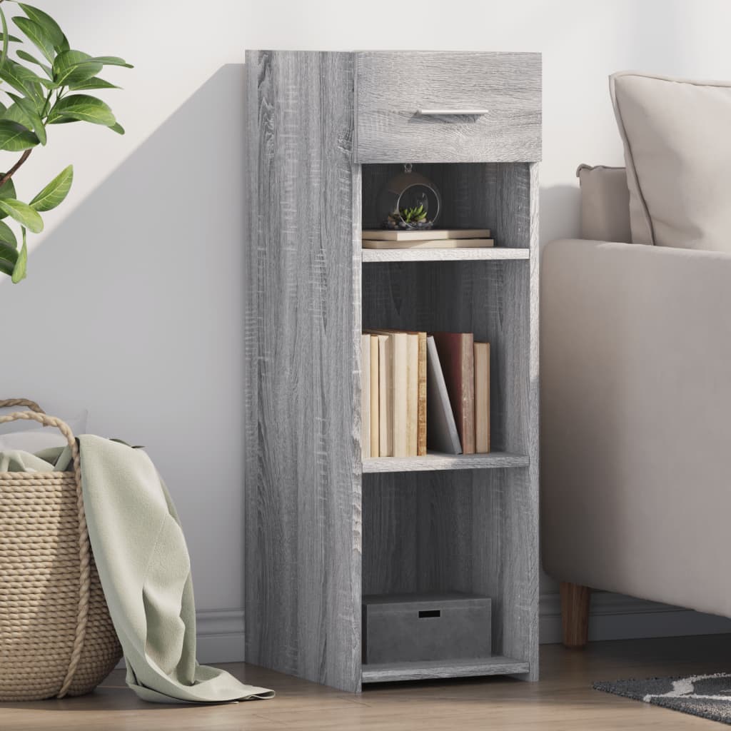 vidaXL Sideboard 80x42.5x93 cm engineered wood white