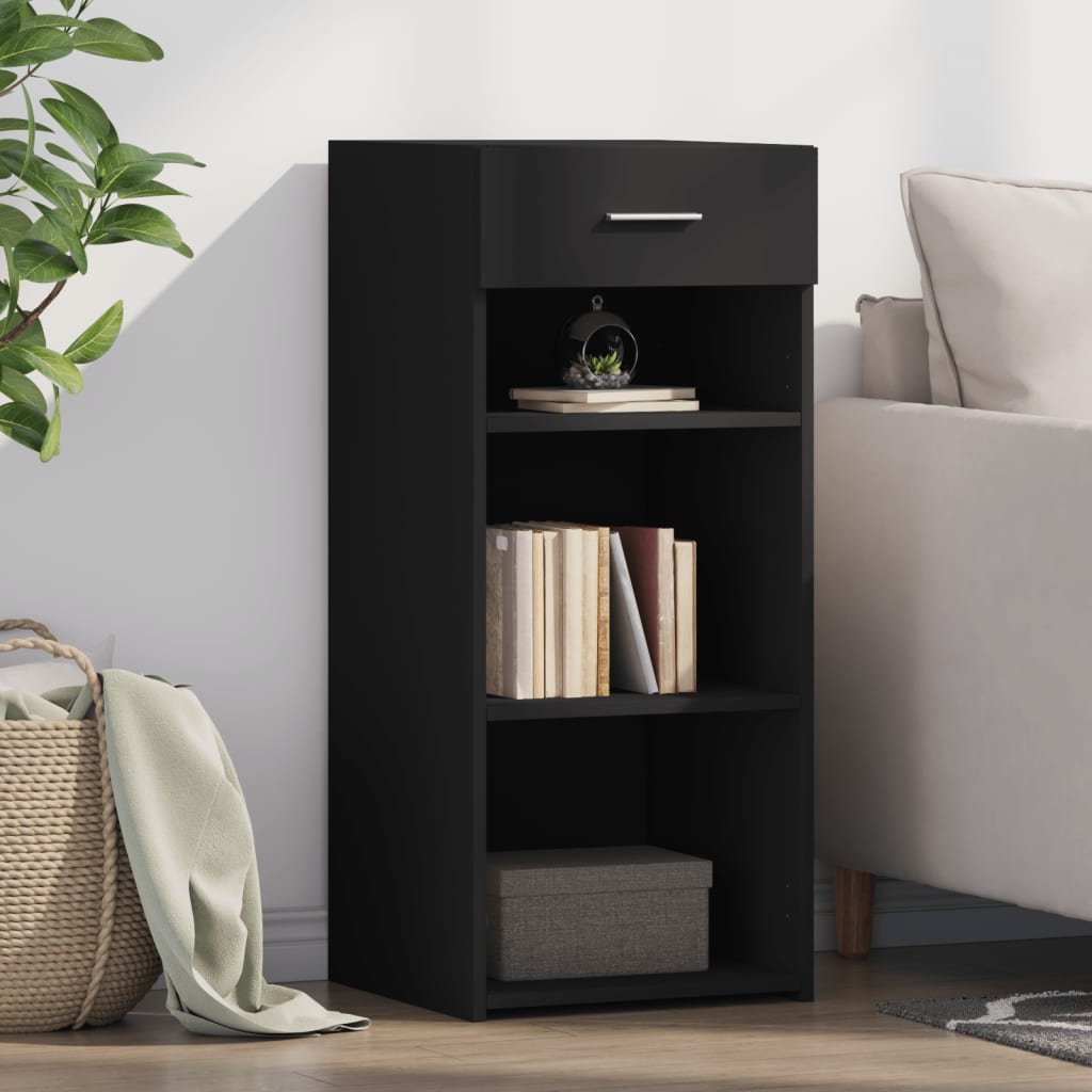 vidaXL Dressoir 40x42,5x93 cm bewerkt hout wit