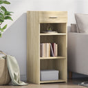 vidaXL Dressoir 40x42,5x93 cm bewerkt hout wit