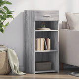 vidaXL Dressoir 40x42,5x93 cm bewerkt hout wit