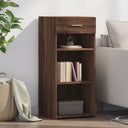 vidaXL Dressoir 40x42,5x93 cm bewerkt hout wit