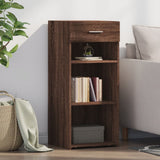 vidaXL Dressoir 40x42,5x93 cm bewerkt hout wit