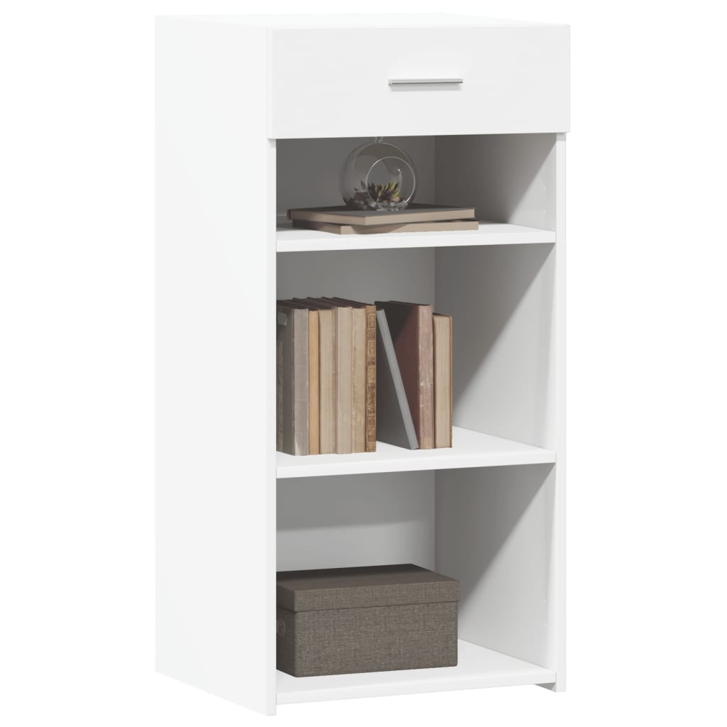 vidaXL Sideboard 45x42.5x93 cm engineered wood white