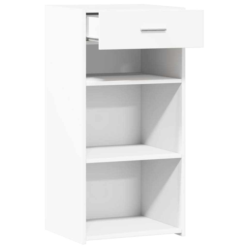 vidaXL Sideboard 45x42.5x93 cm engineered wood white