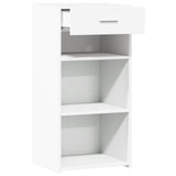 vidaXL Sideboard 45x42.5x93 cm engineered wood white
