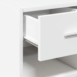 vidaXL Sideboard 45x42.5x93 cm engineered wood white