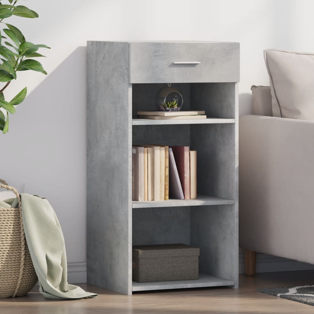 vidaXL Sideboard 45x42.5x93 cm engineered wood white