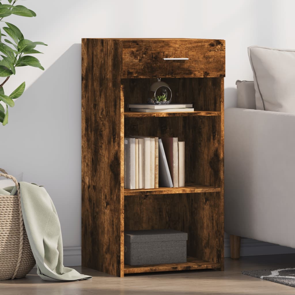 vidaXL Sideboard 45x42.5x93 cm engineered wood white