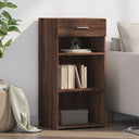 vidaXL Sideboard 45x42.5x93 cm engineered wood white
