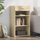 vidaXL Sideboard 50x42.5x93 cm engineered wood white