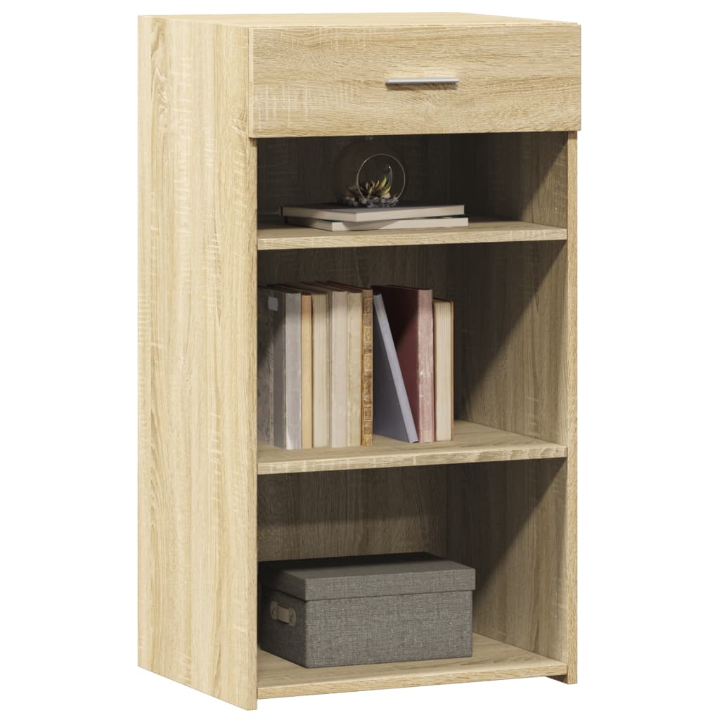 vidaXL Sideboard 50x42.5x93 cm engineered wood white