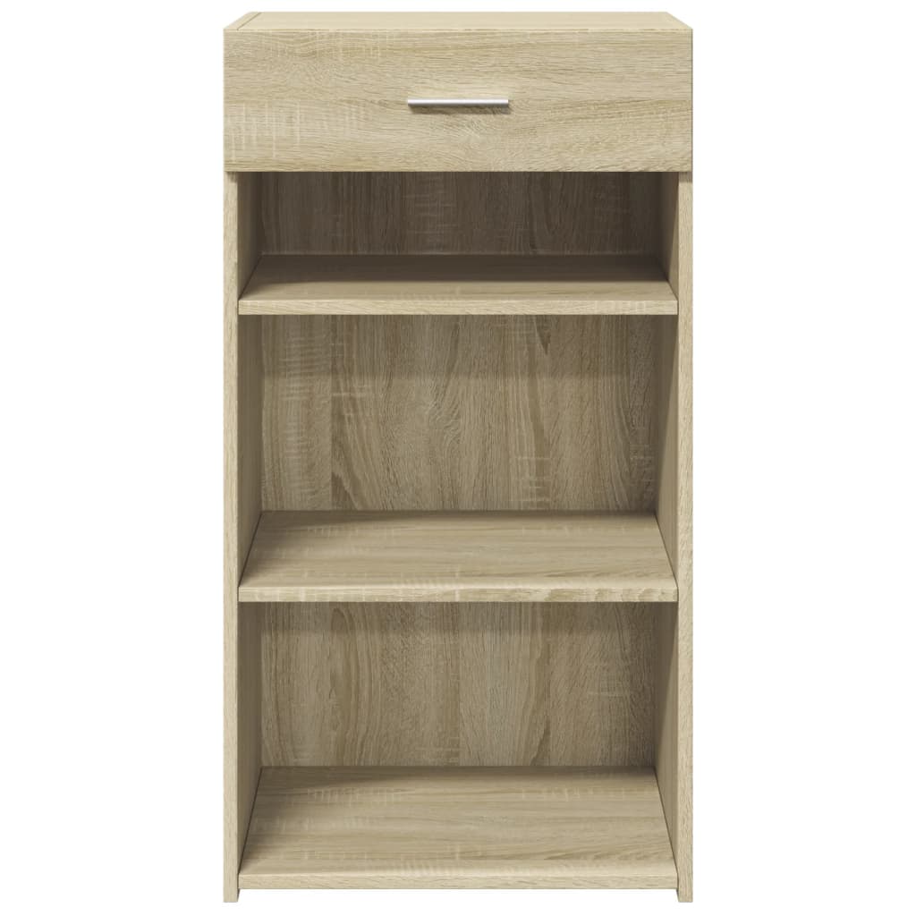 vidaXL Sideboard 50x42.5x93 cm engineered wood white