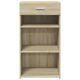 vidaXL Sideboard 50x42.5x93 cm engineered wood white