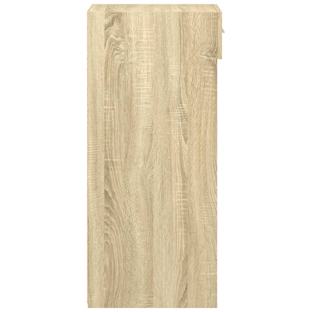 vidaXL Sideboard 50x42.5x93 cm engineered wood white