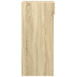 vidaXL Sideboard 50x42.5x93 cm engineered wood white