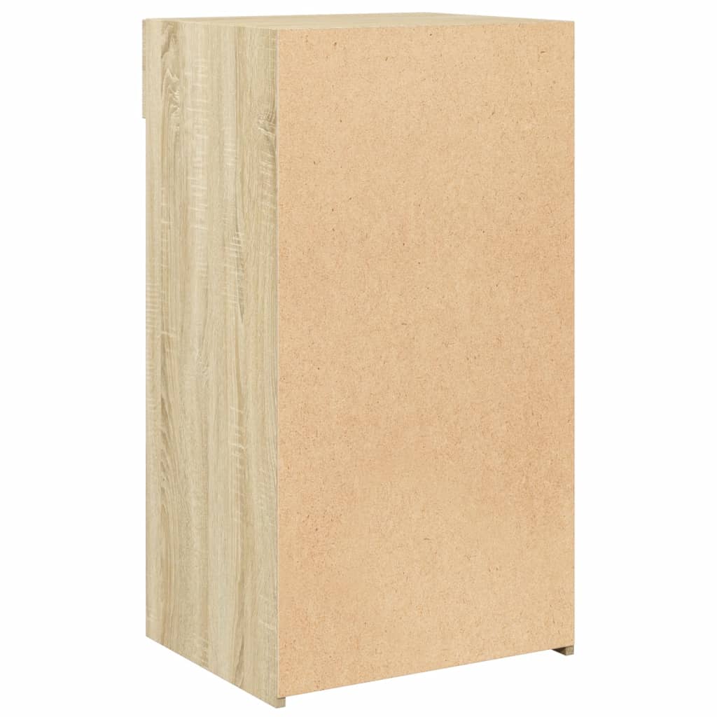 vidaXL Sideboard 50x42.5x93 cm engineered wood white
