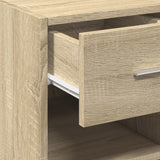 vidaXL Sideboard 50x42.5x93 cm engineered wood white
